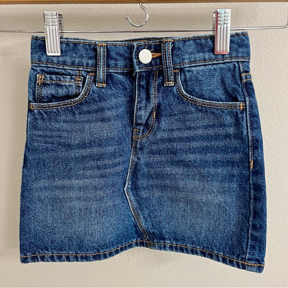 Old Navy Girls 4T Mini Denim Skirt NWOT